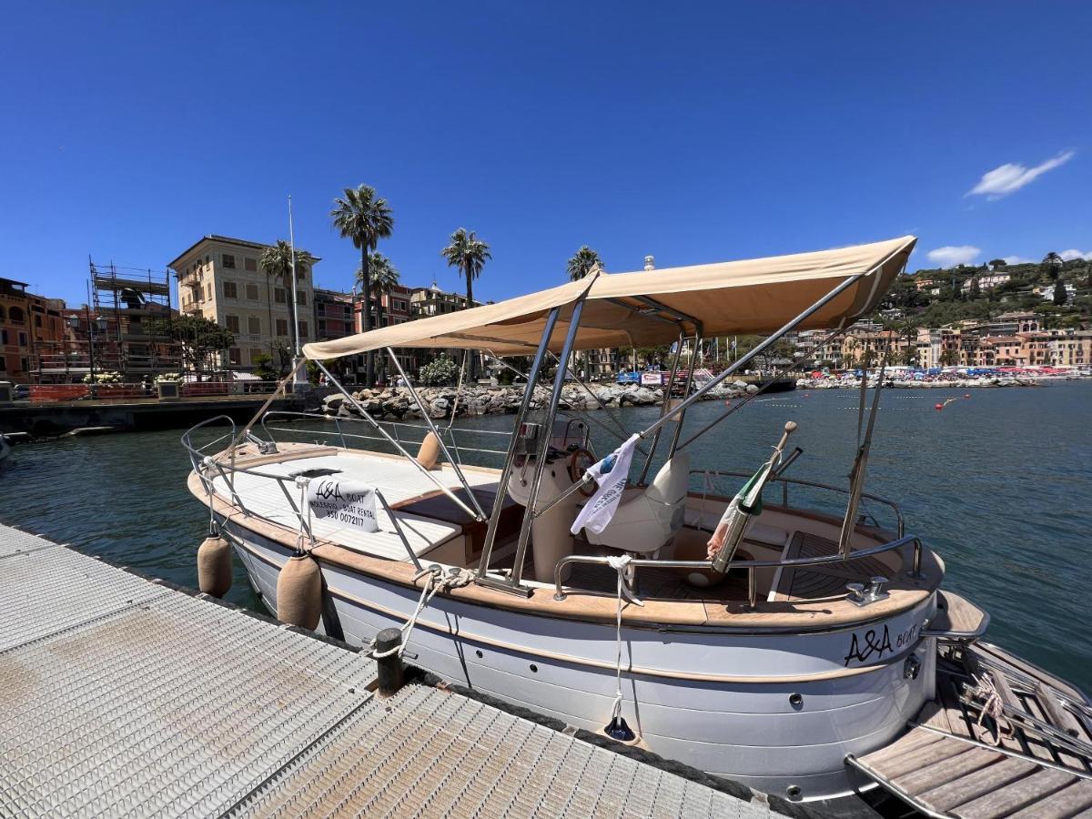 Mazzini 12 Very Central Apartment With Private Garage, Air Conditioning, Wifi, Just 50 Meters From The Beach Rapallo Exterior foto