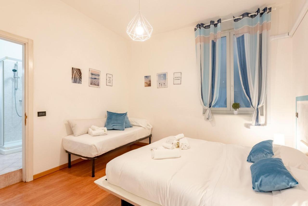 Mazzini 12 Very Central Apartment With Private Garage, Air Conditioning, Wifi, Just 50 Meters From The Beach Rapallo Exterior foto