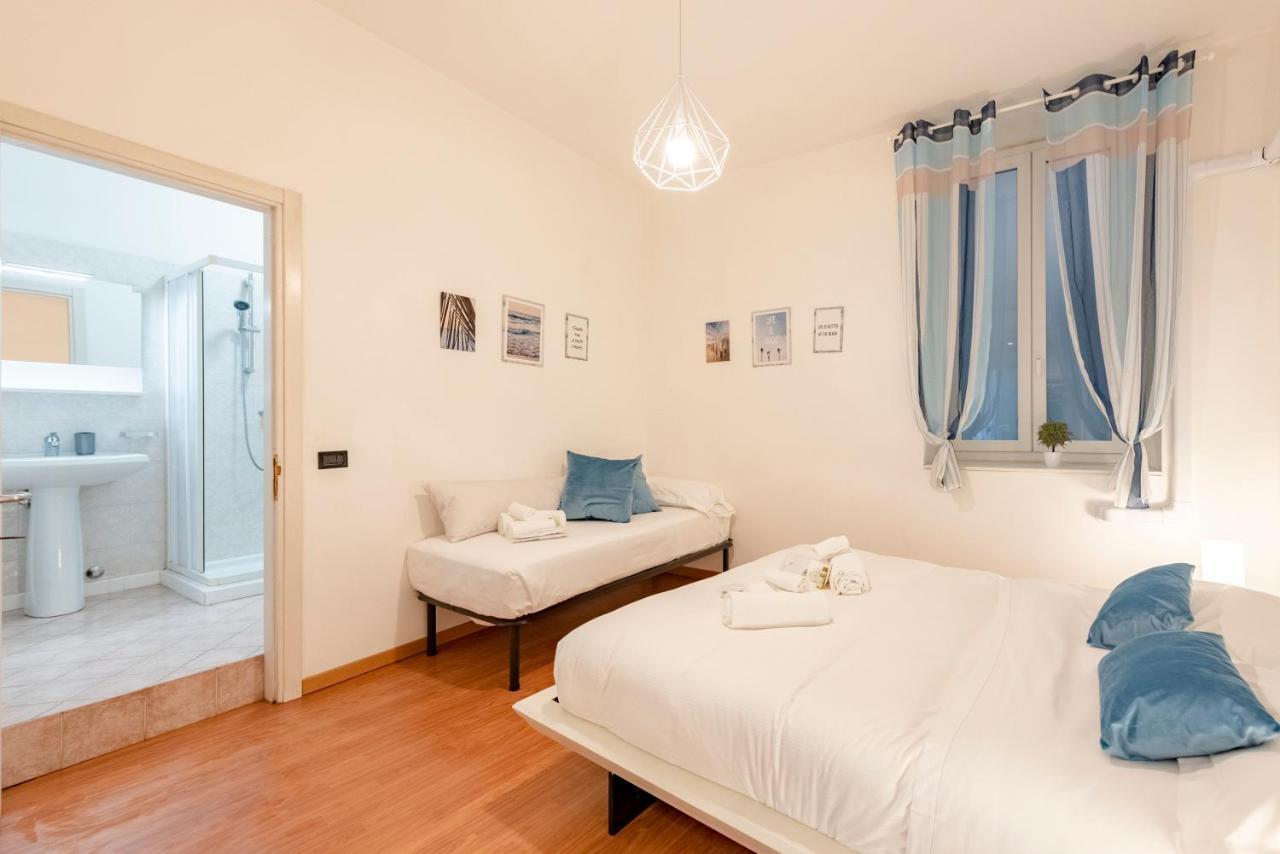 Mazzini 12 Very Central Apartment With Private Garage, Air Conditioning, Wifi, Just 50 Meters From The Beach Rapallo Exterior foto