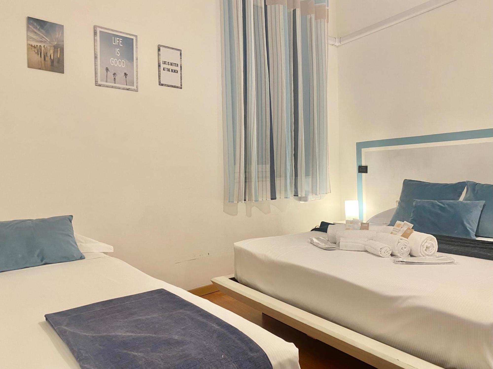 Mazzini 12 Very Central Apartment With Private Garage, Air Conditioning, Wifi, Just 50 Meters From The Beach Rapallo Exterior foto